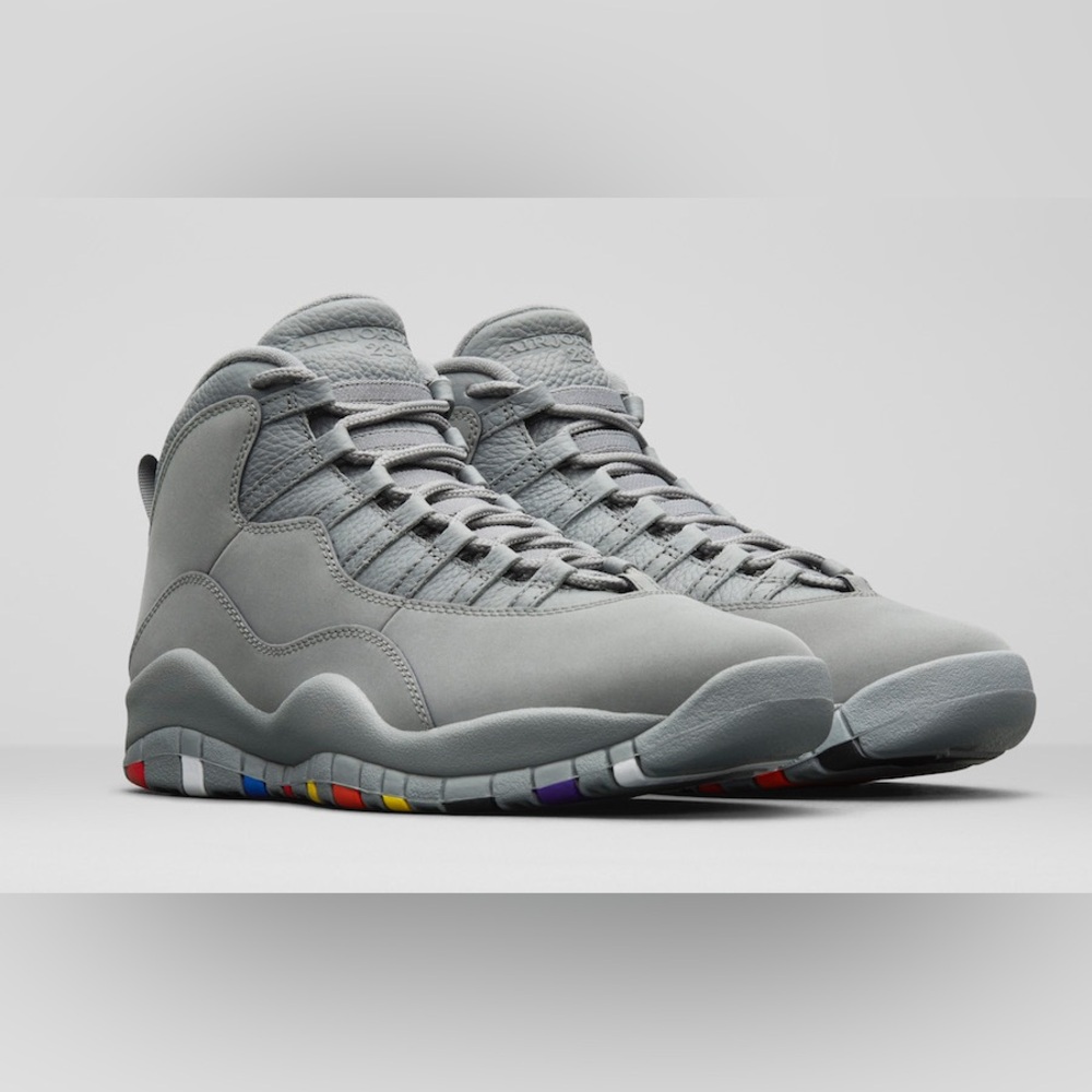 Air Jordan 10 "Cool Grey" Retro - Picture 5 of 7